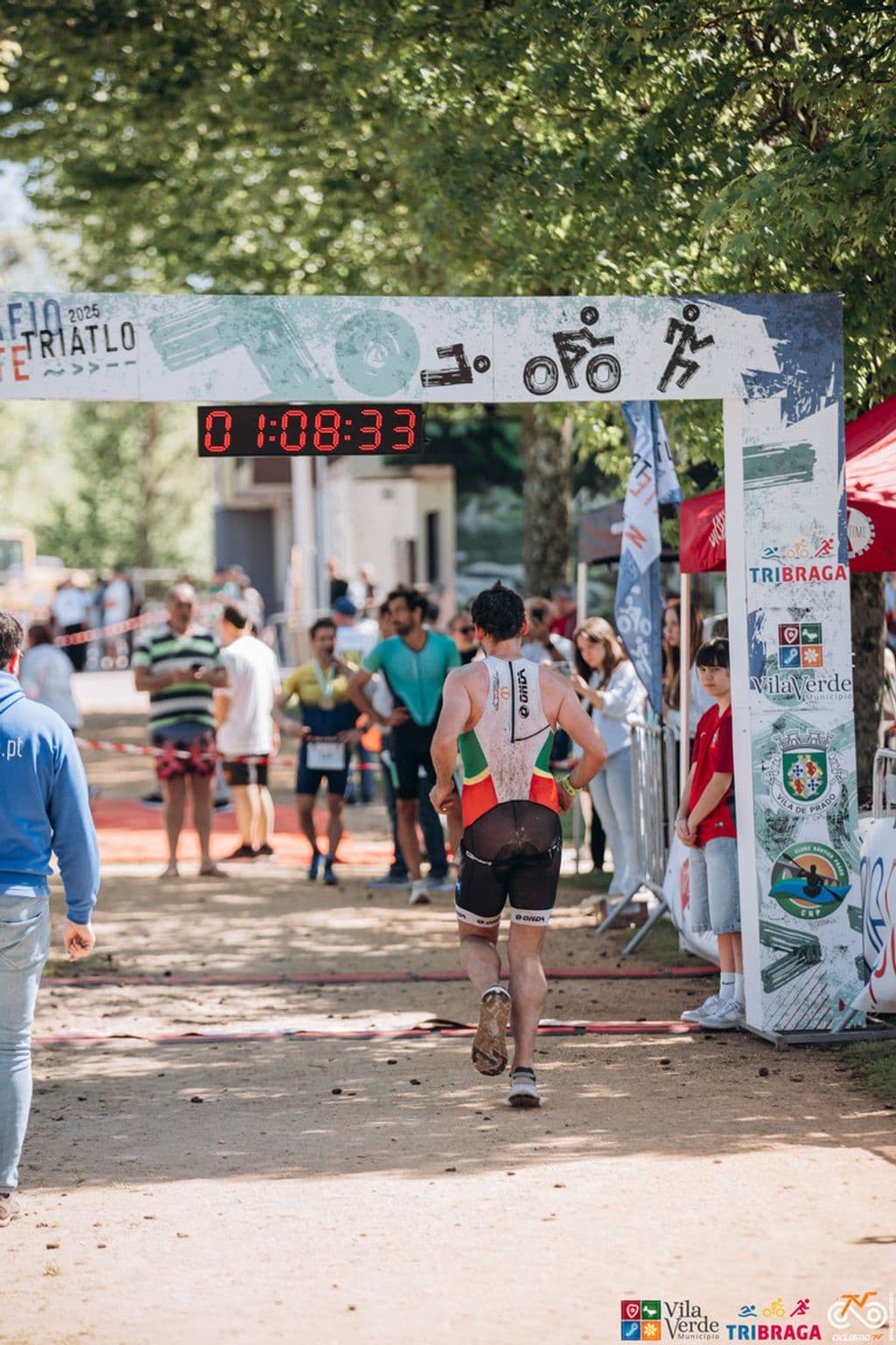 Atleta com o dorsal 134