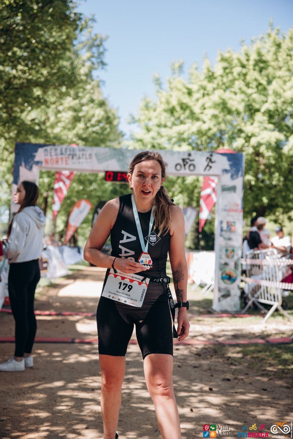 Atleta com o dorsal 179