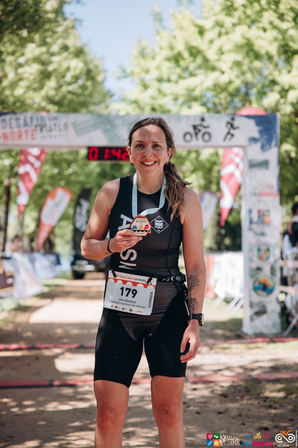 Atleta com o dorsal 179