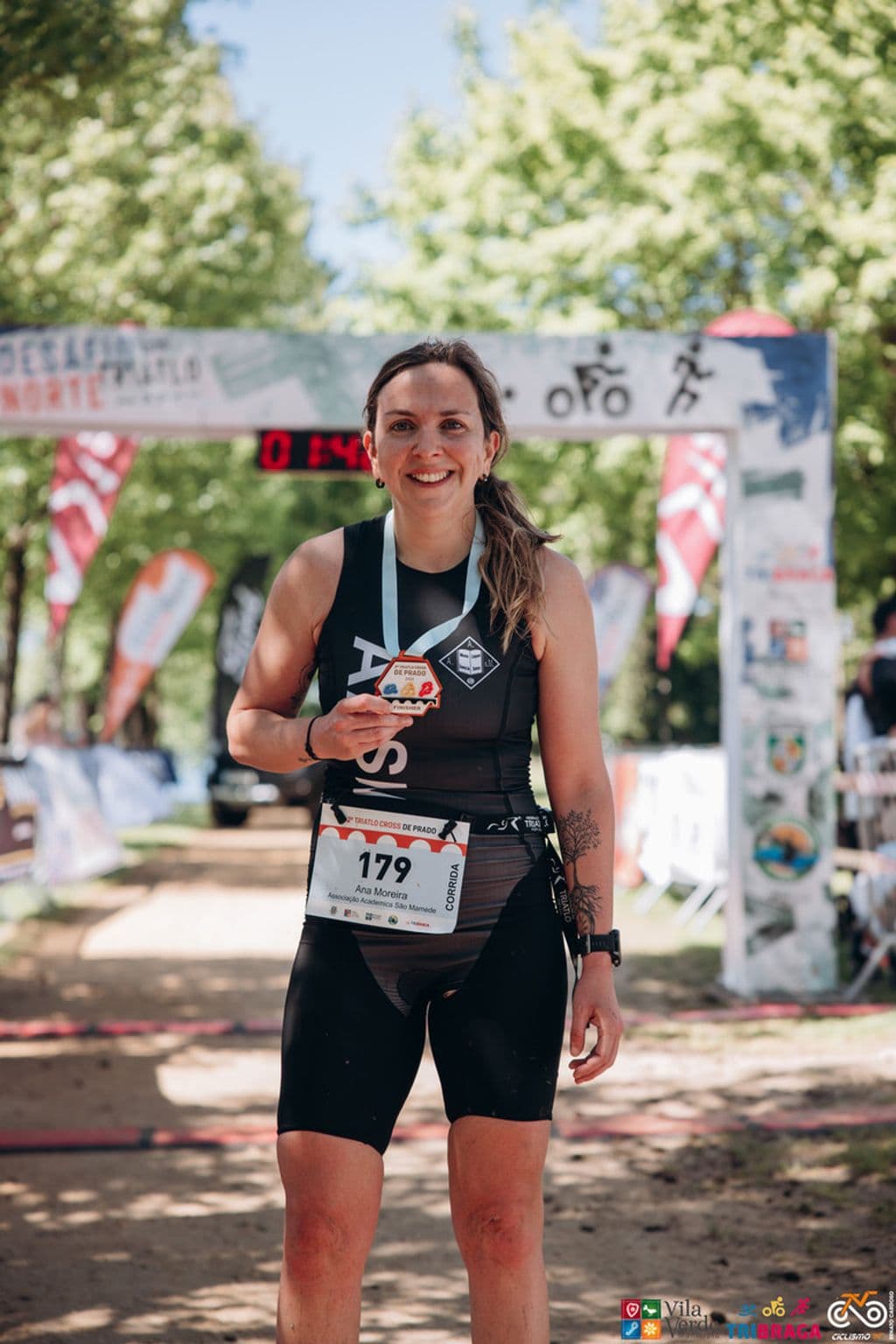 Atleta com o dorsal 179