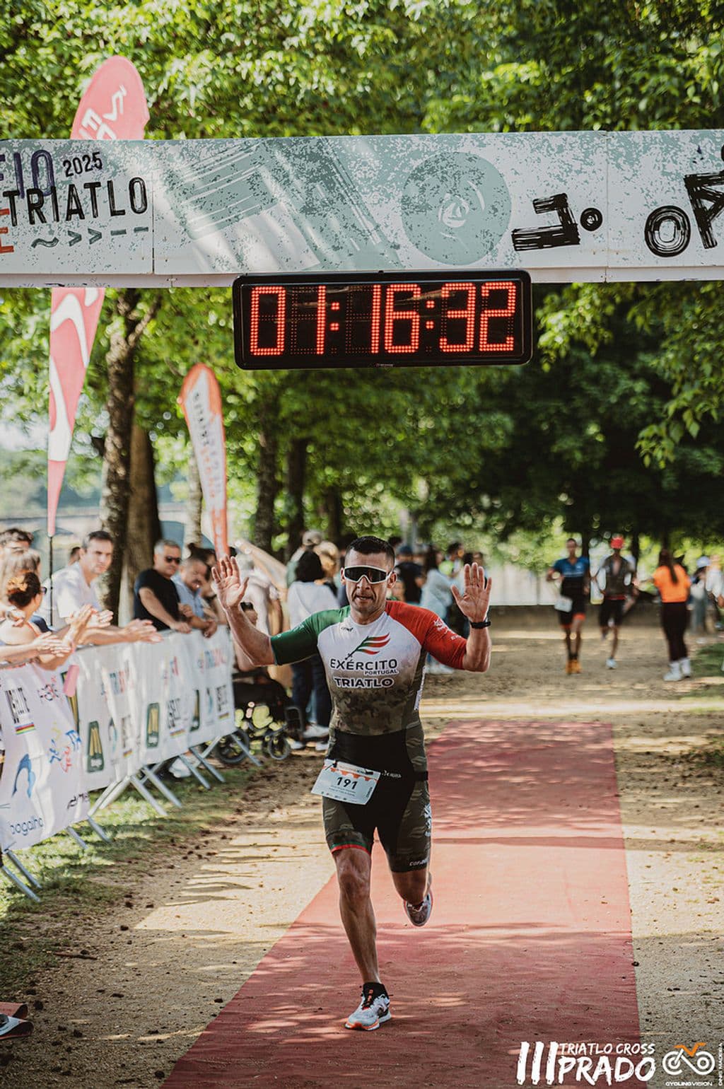 Atleta com o dorsal 191