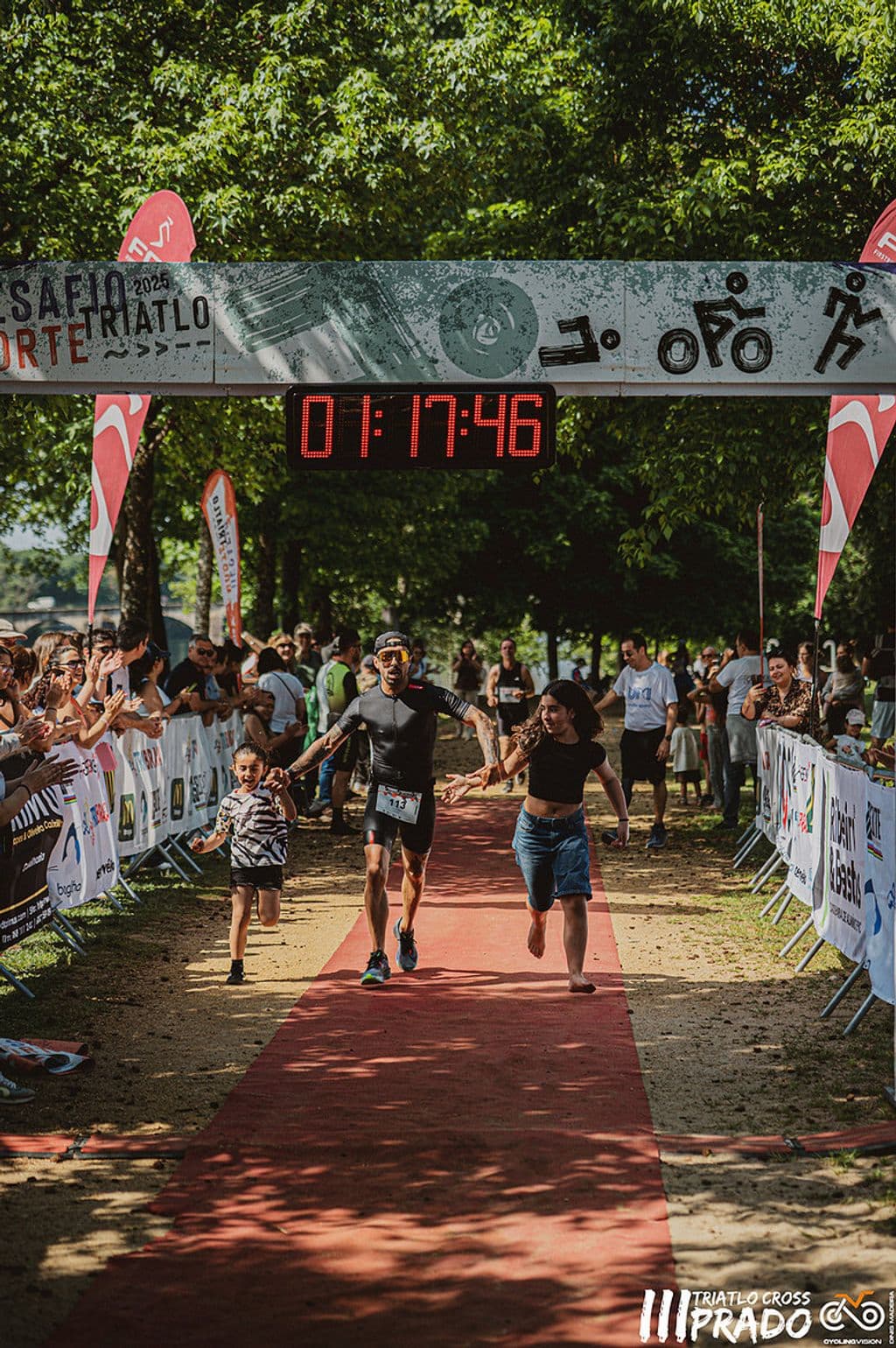 Atleta com o dorsal 113