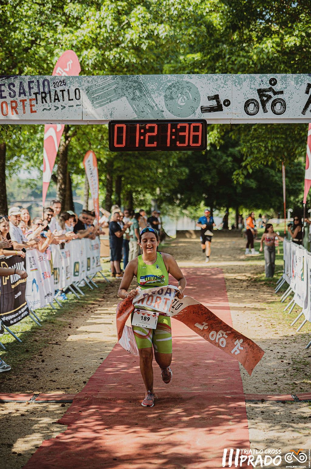 Atleta com o dorsal 189