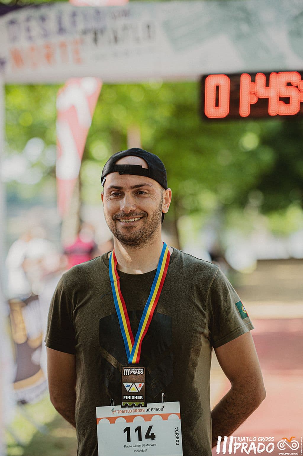 Atleta com o dorsal 114