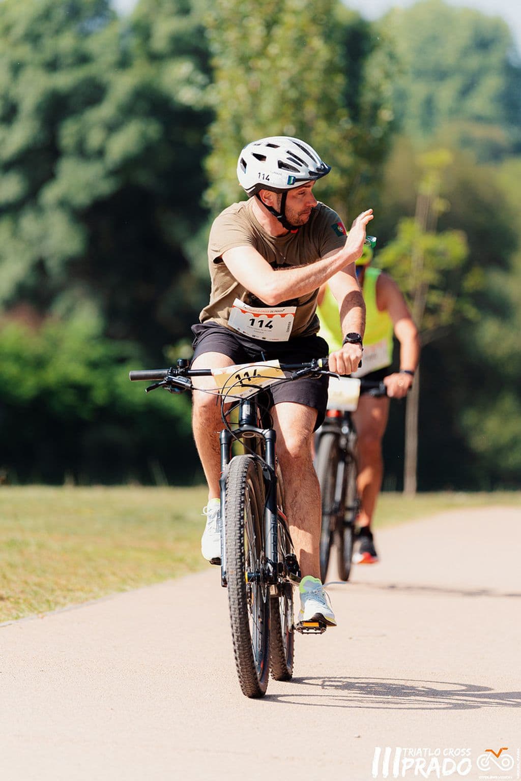 Atleta com o dorsal 114