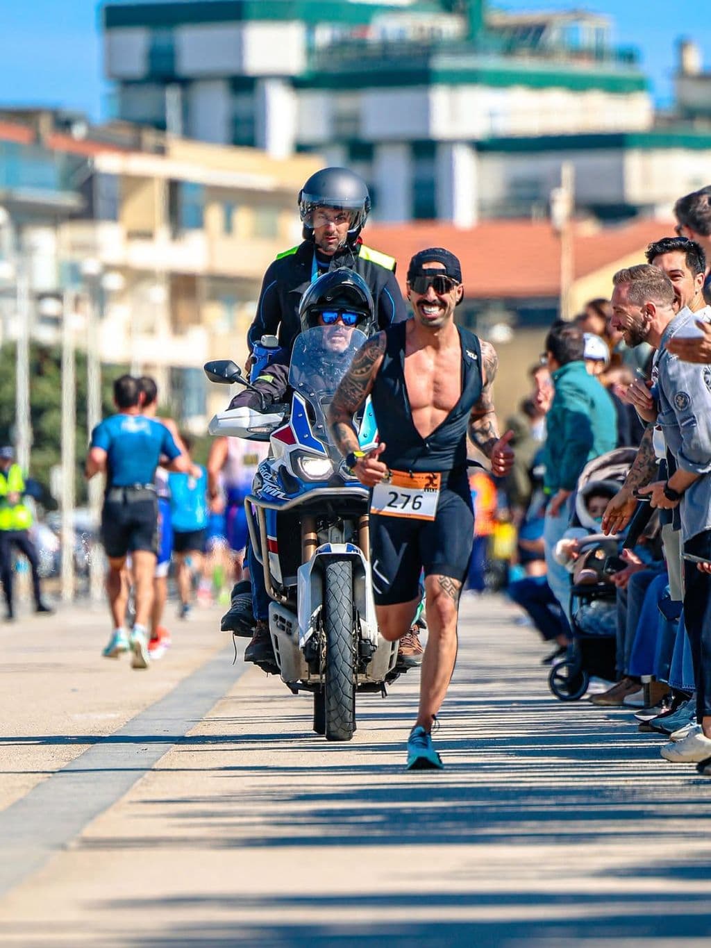 Atleta com o dorsal 276