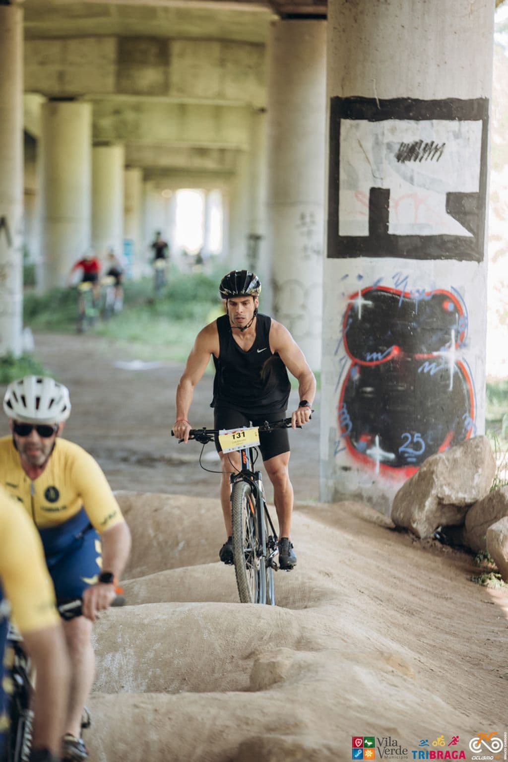 Atleta com o dorsal 131