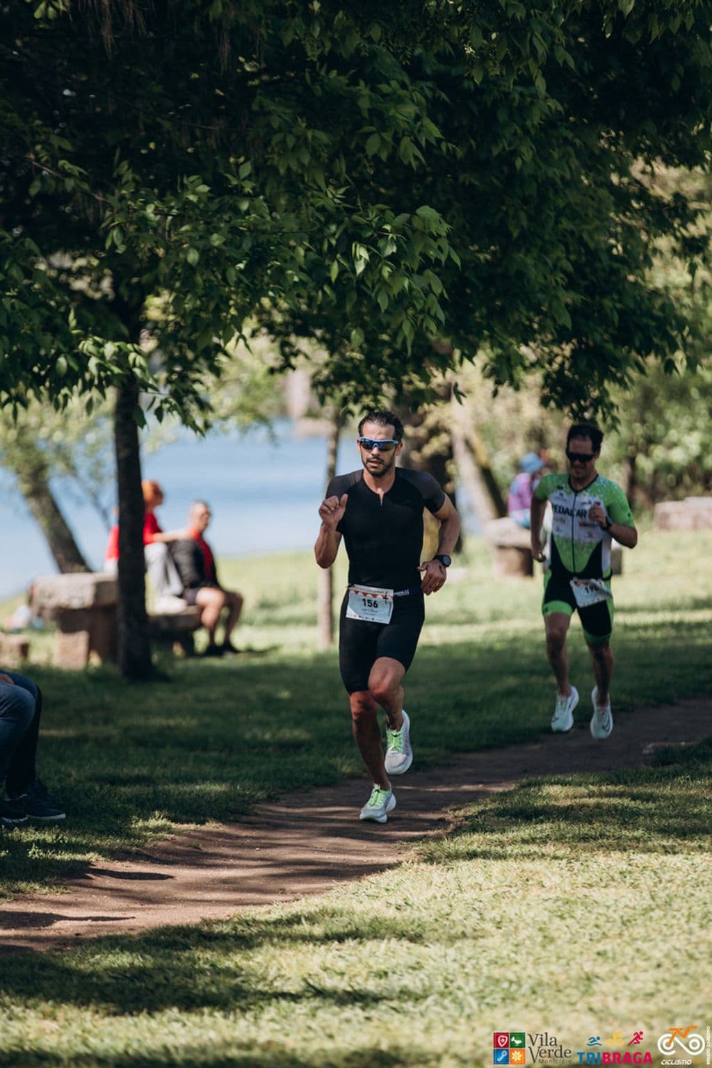 Atleta com o dorsal 156