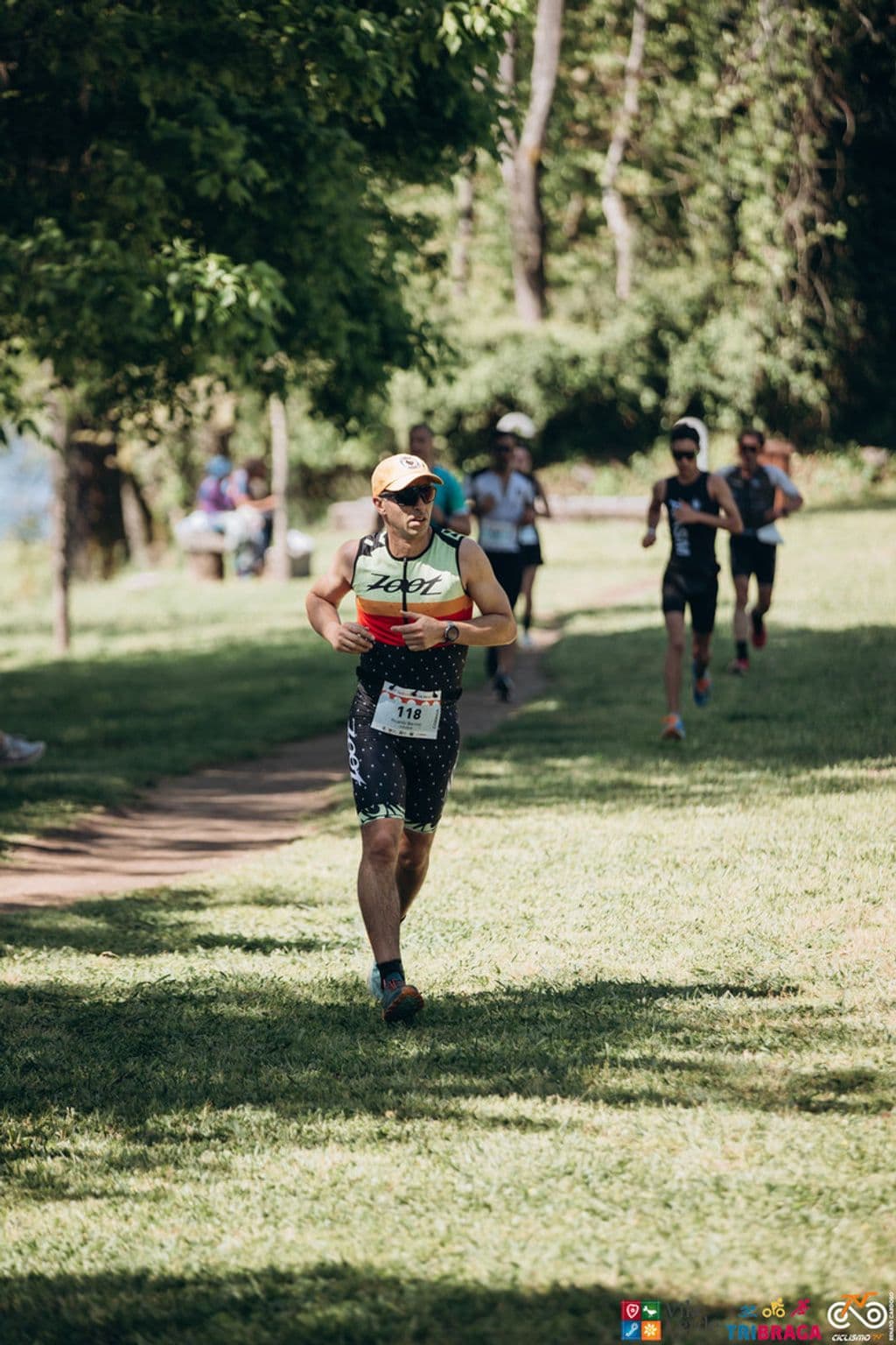 Atleta com o dorsal 118