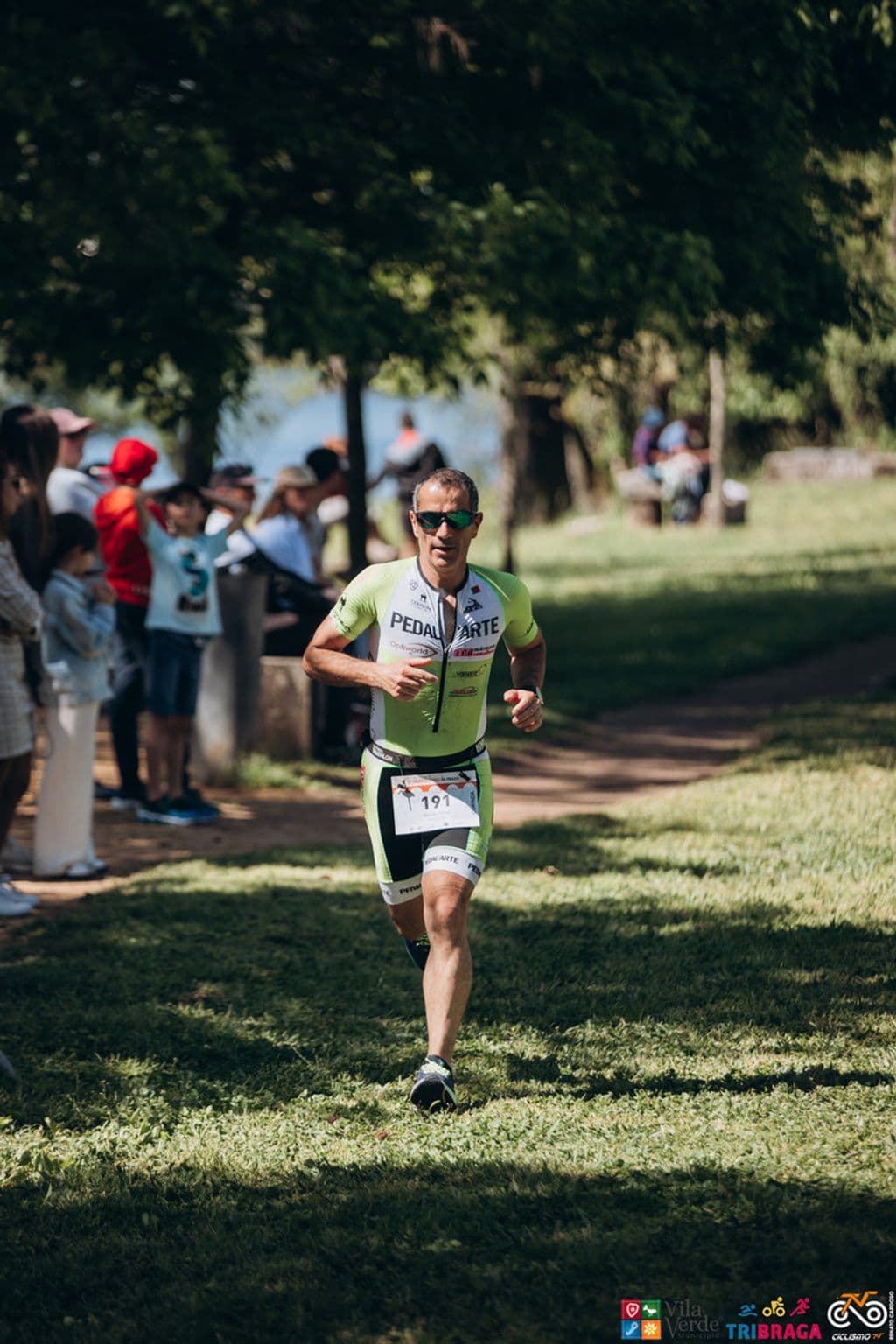 Atleta com o dorsal 191