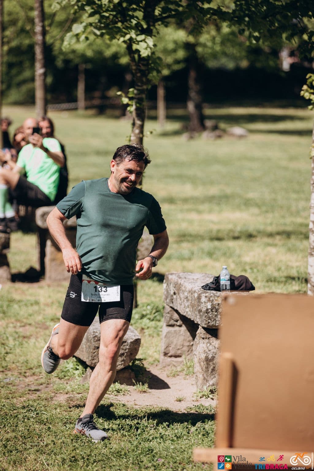 Atleta com o dorsal 133