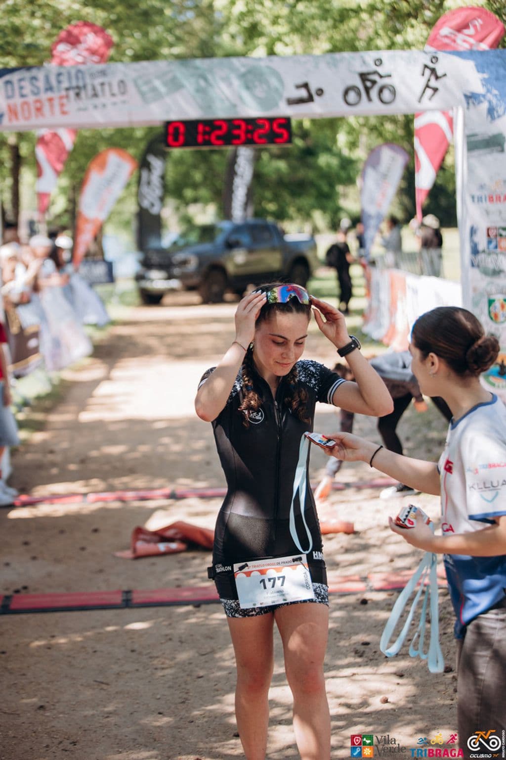 Atleta com o dorsal 177