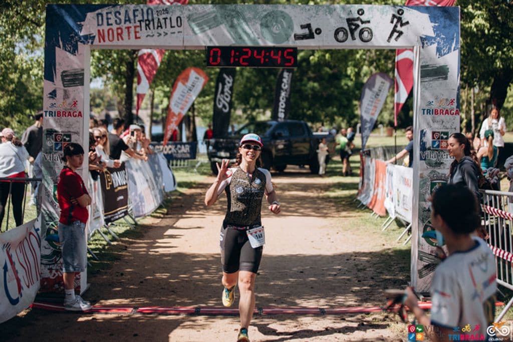 Atleta com o dorsal 168