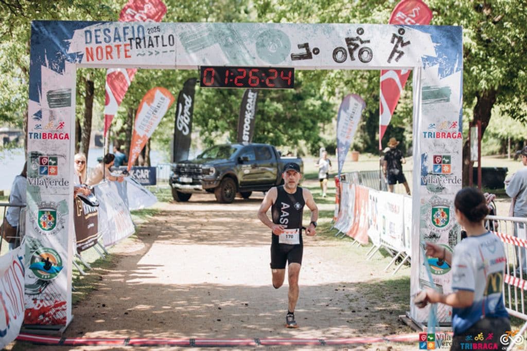 Atleta com o dorsal 170