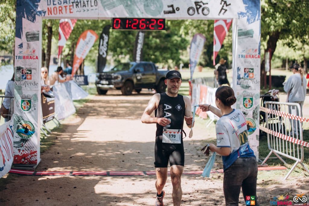 Atleta com o dorsal 170