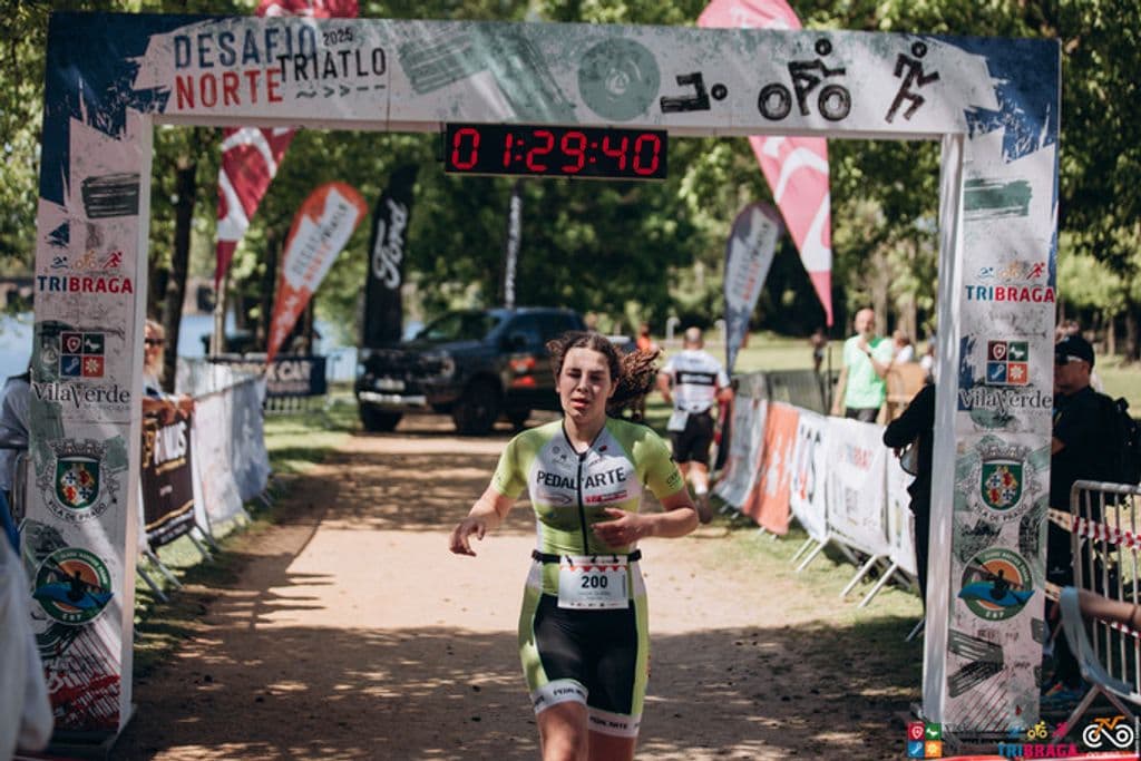 Atleta com o dorsal 200