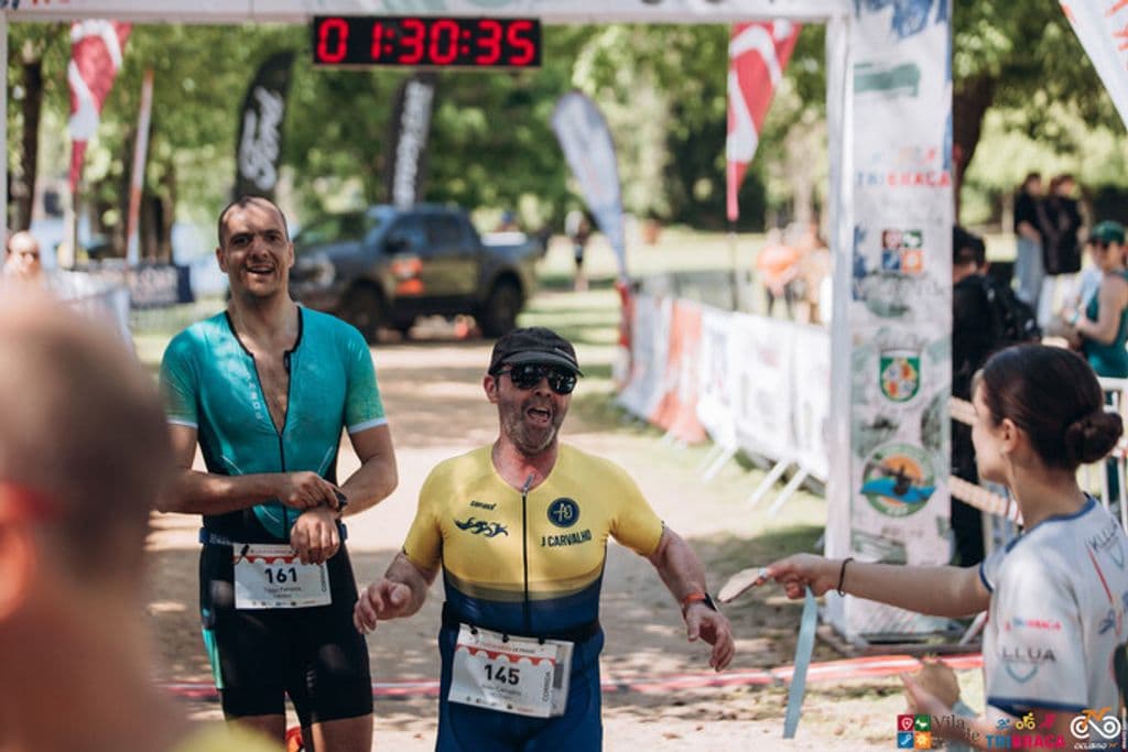 Atleta com o dorsal 145