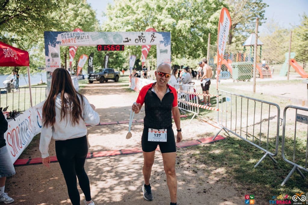 Atleta com o dorsal 137