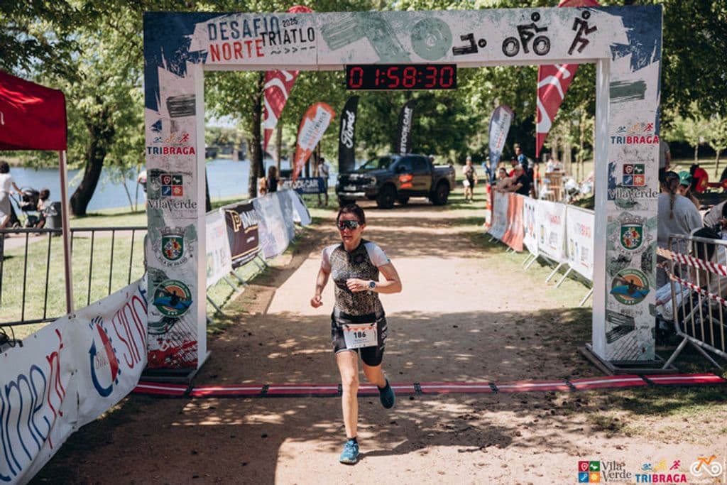 Atleta com o dorsal 186