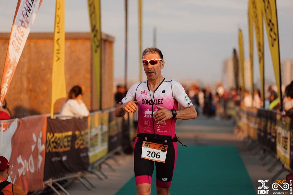 Atleta com o dorsal 206
