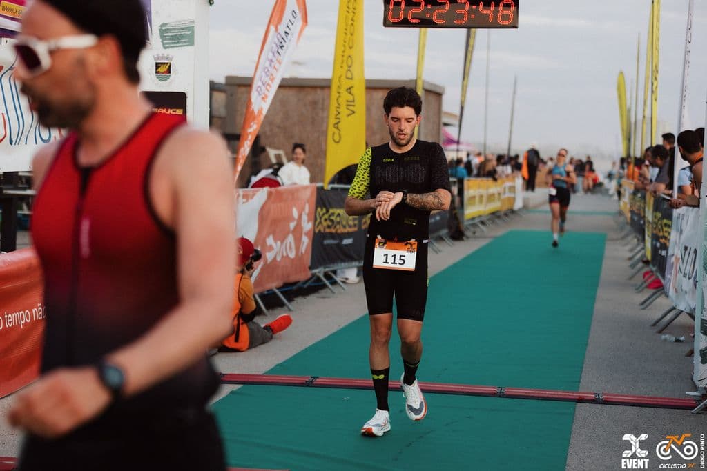 Atleta com o dorsal 115