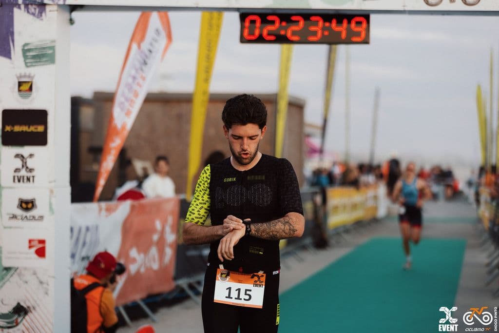 Atleta com o dorsal 115