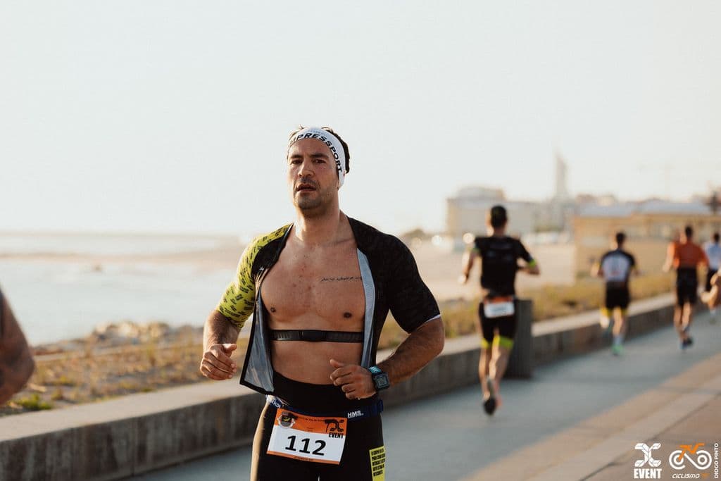 Atleta com o dorsal 112