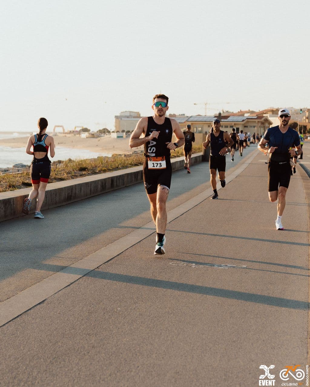 Atleta com o dorsal 173