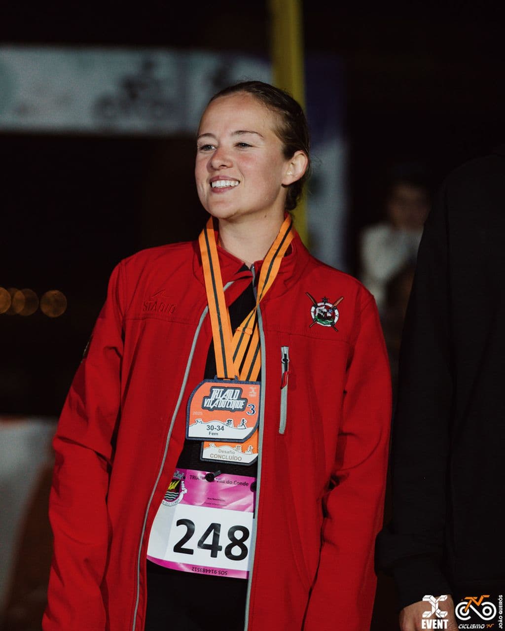 Atleta com o dorsal 248