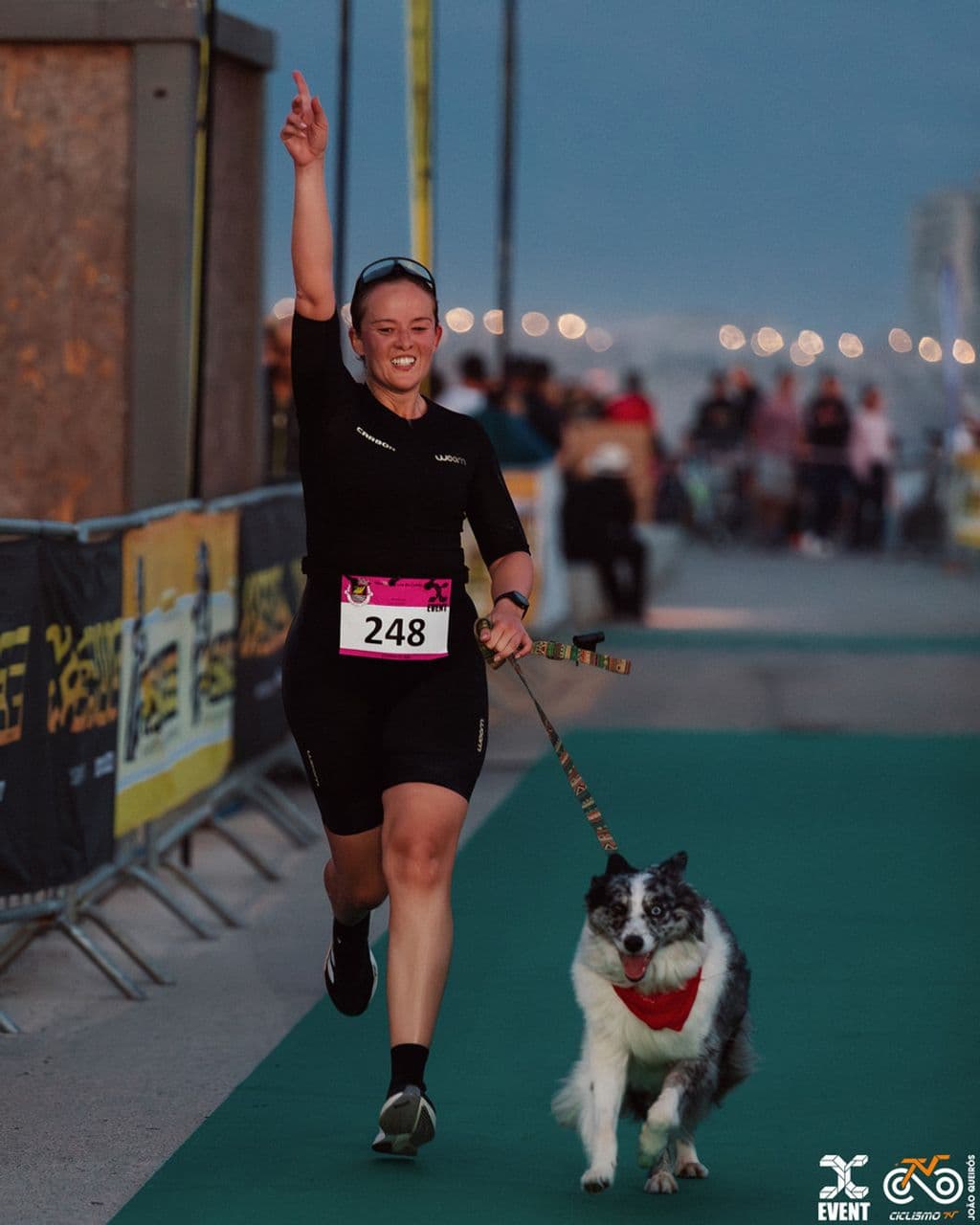 Atleta com o dorsal 248