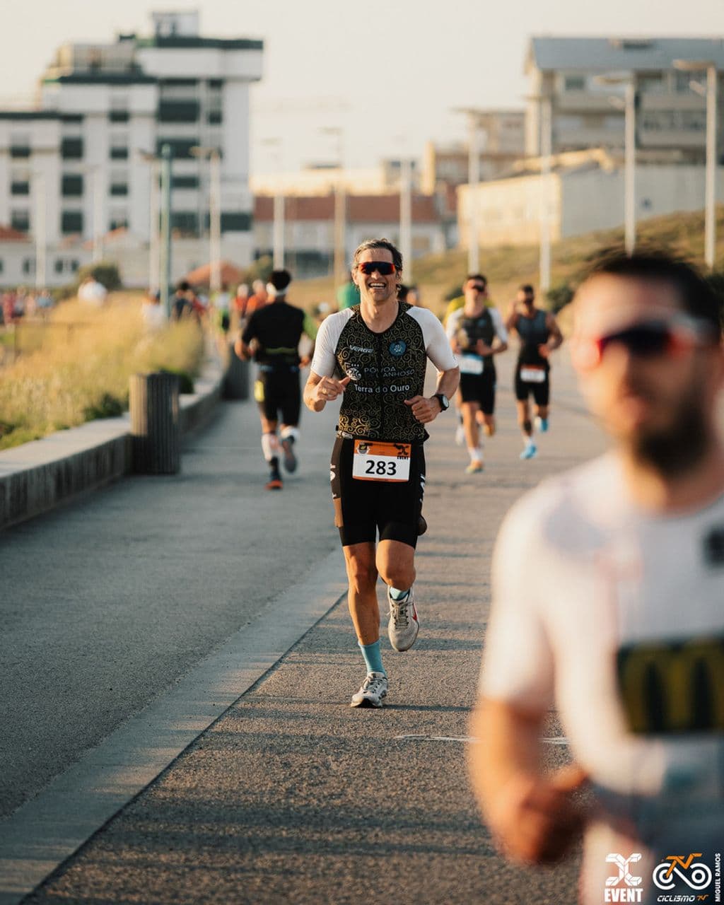 Atleta com o dorsal 283