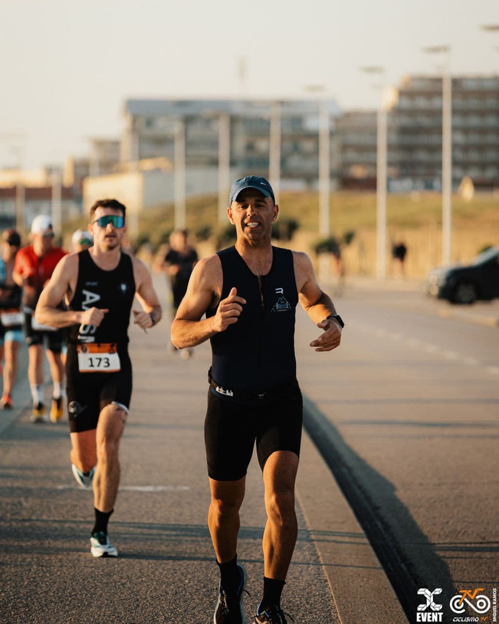 Atleta com o dorsal 173