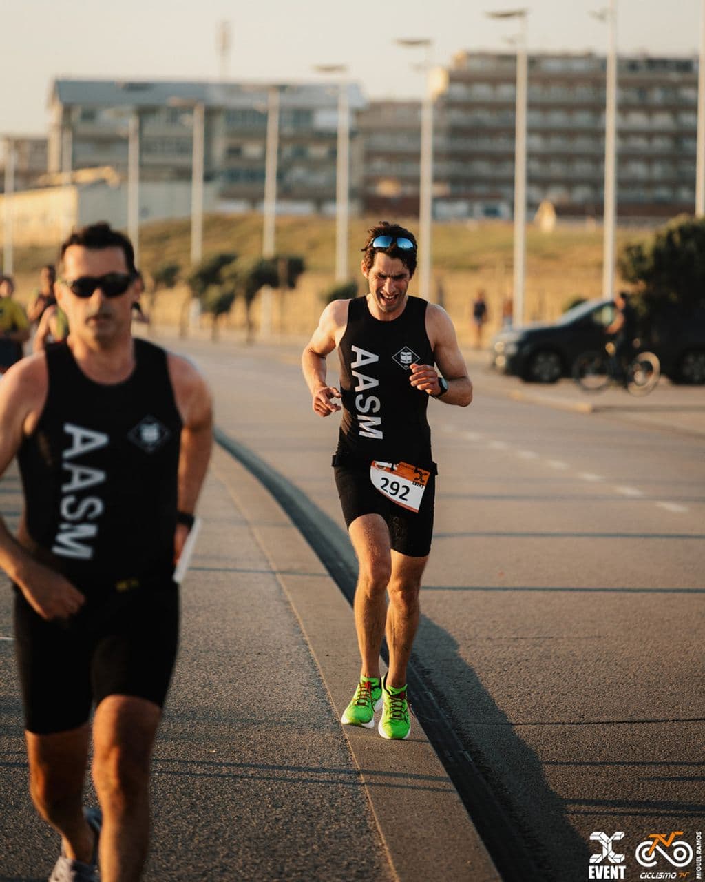 Atleta com o dorsal 292
