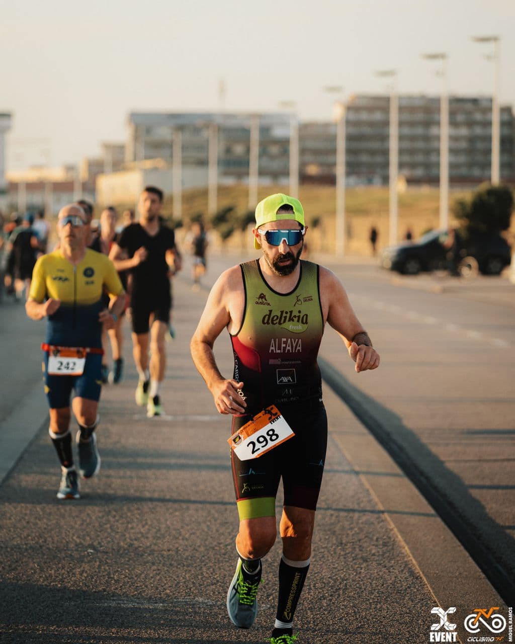 Atleta com o dorsal 298