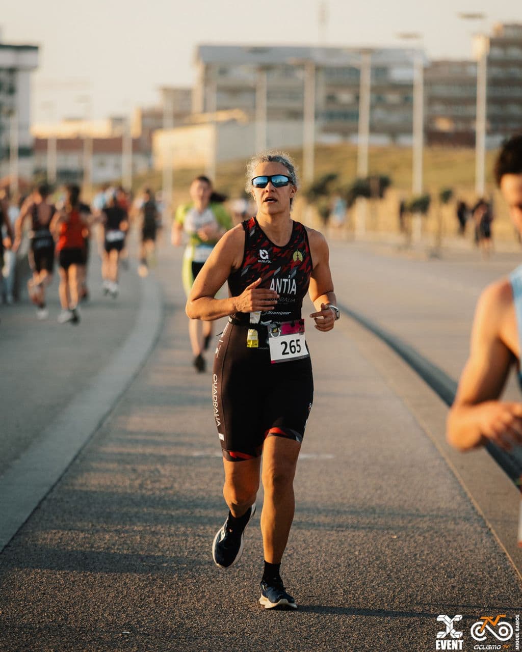 Atleta com o dorsal 265