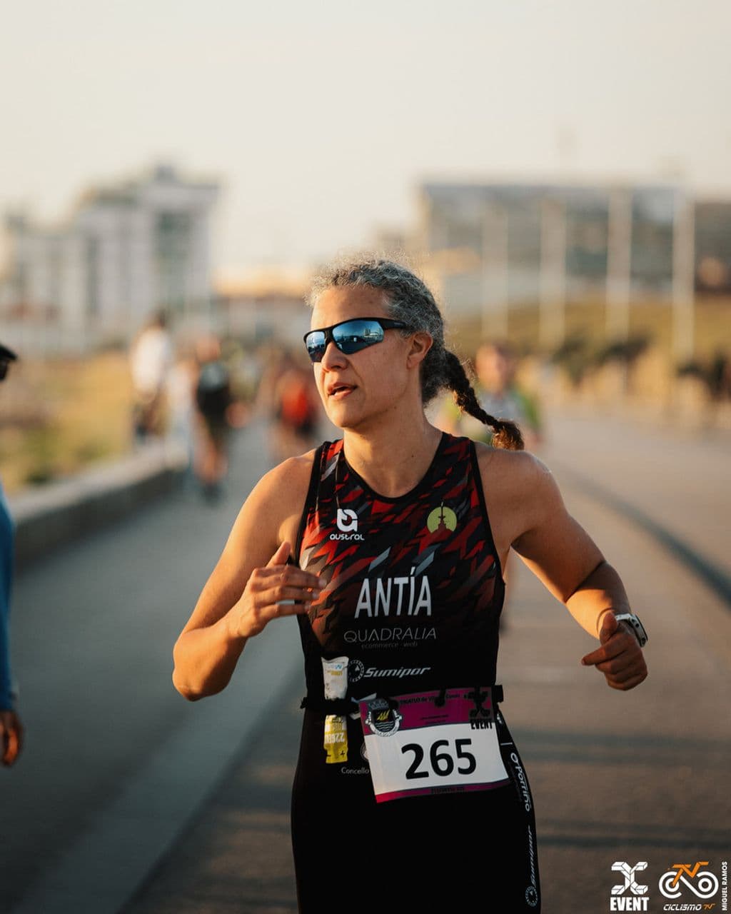 Atleta com o dorsal 265