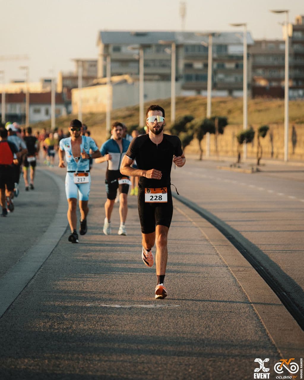 Atleta com o dorsal 228