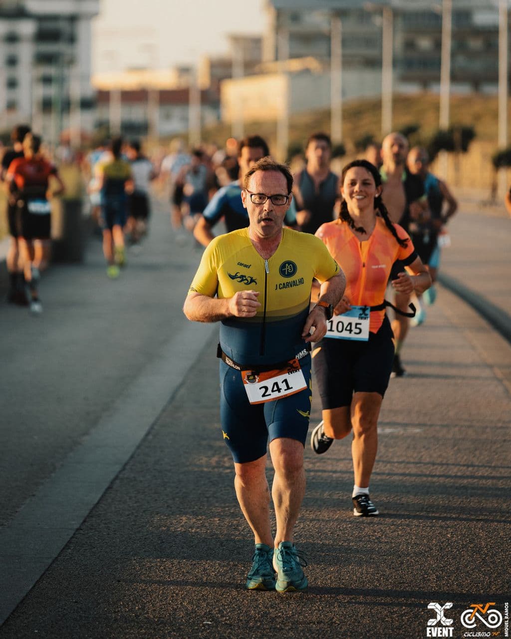 Atleta com o dorsal 241
