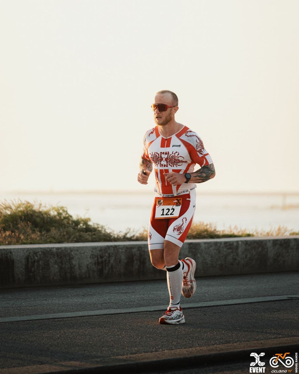 Atleta com o dorsal 122