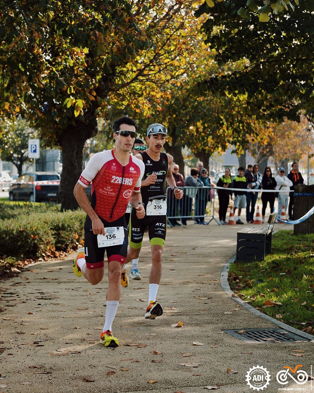 Atleta com o dorsal 136