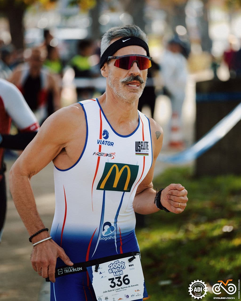 Atleta com o dorsal 336