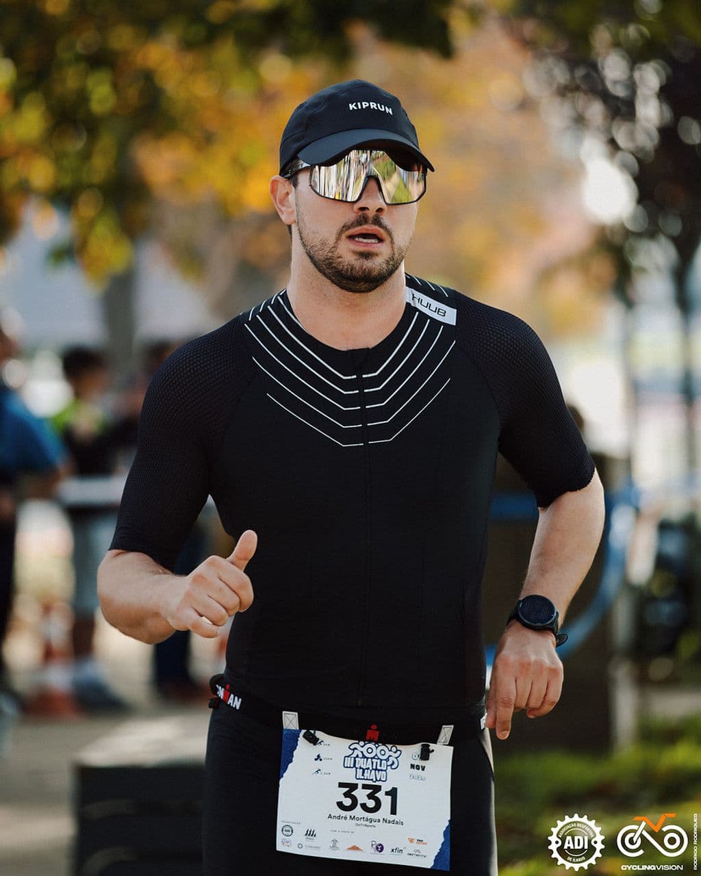 Atleta com o dorsal 331