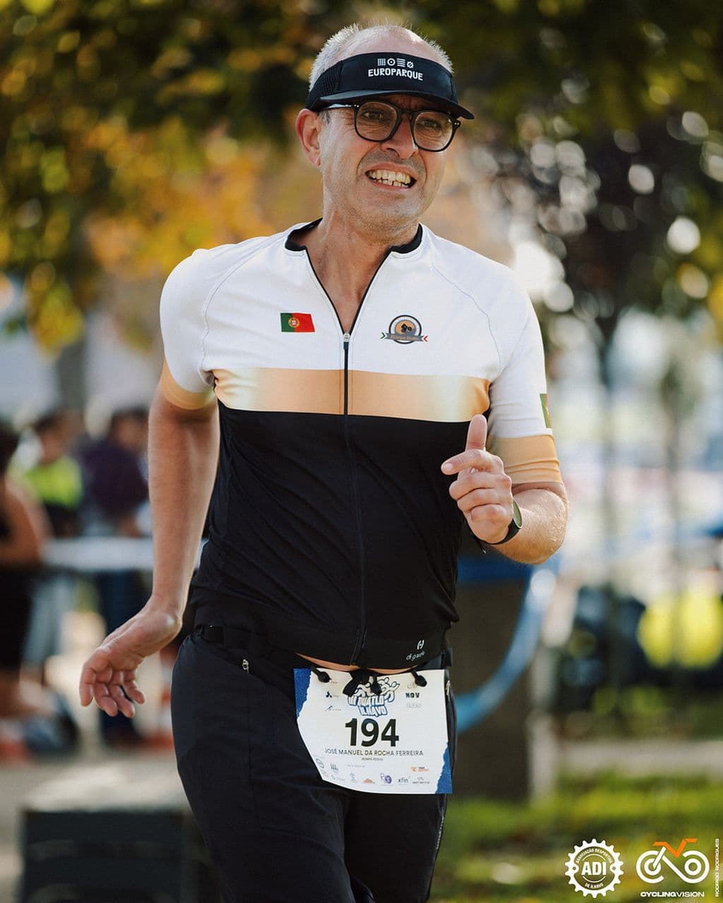 Atleta com o dorsal 194