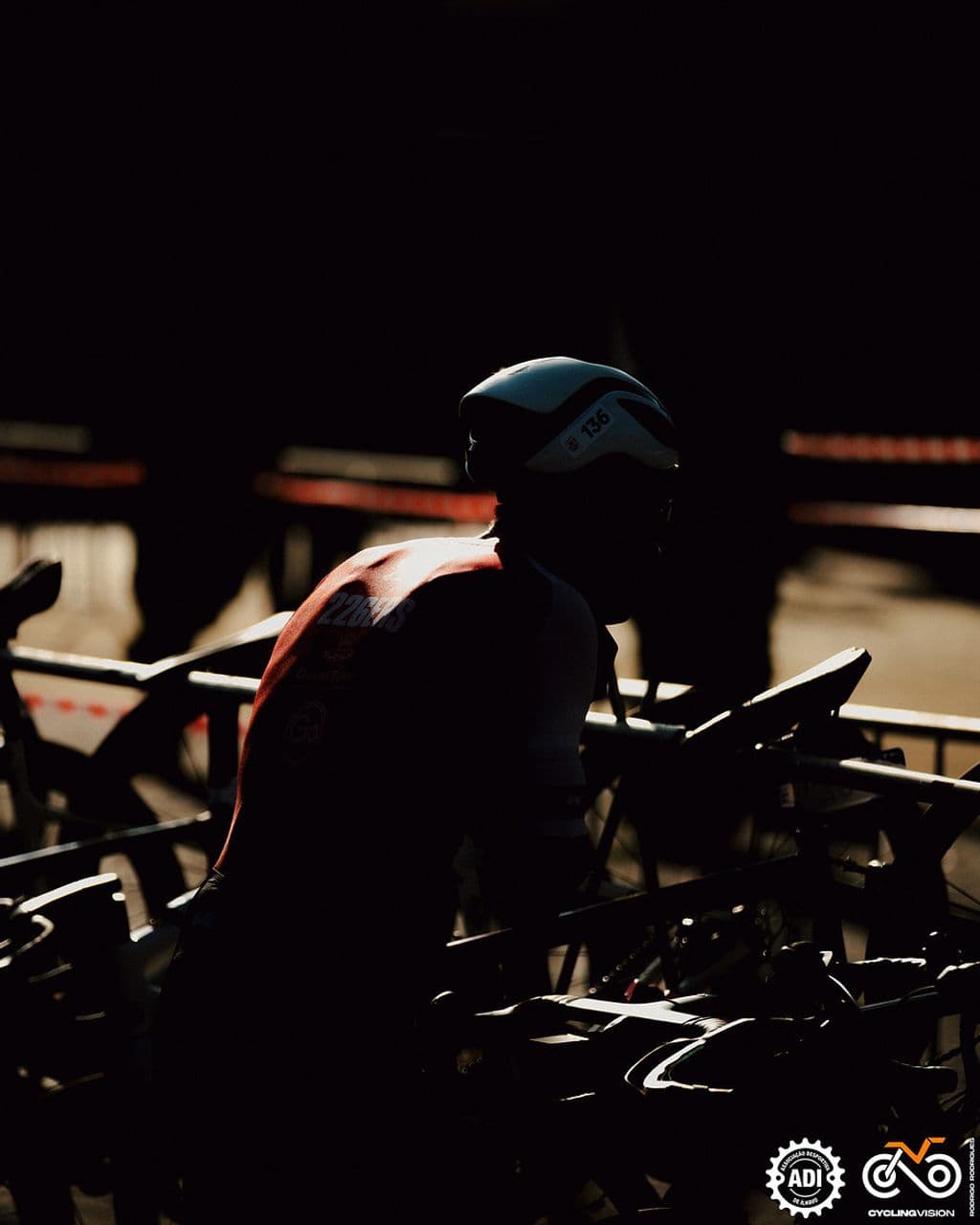 Atleta com o dorsal 136