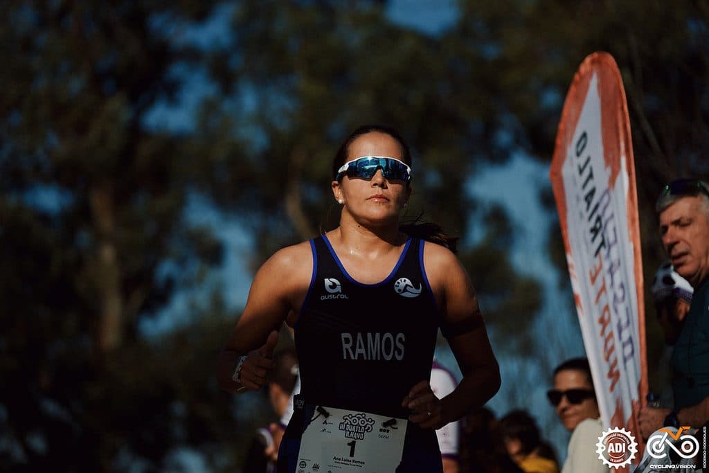 Atleta com o dorsal 1
