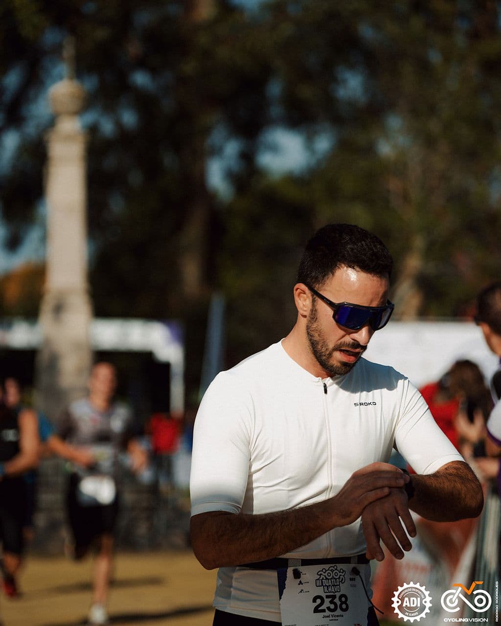 Atleta com o dorsal 238