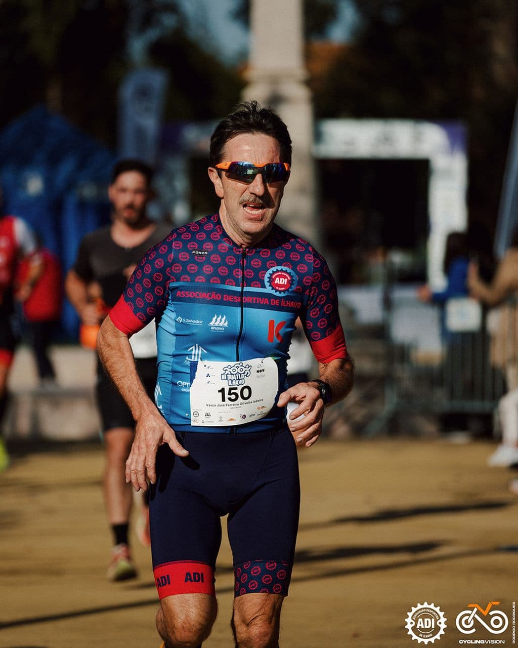 Atleta com o dorsal 150