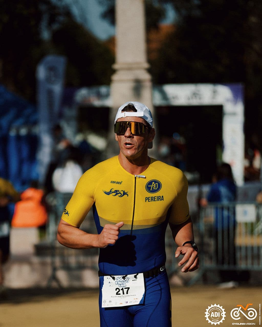 Atleta com o dorsal 217