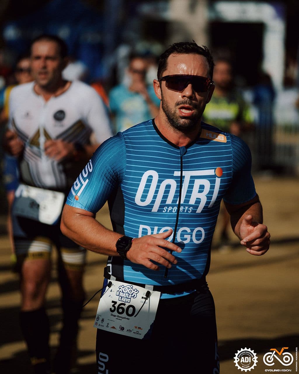 Atleta com o dorsal 360