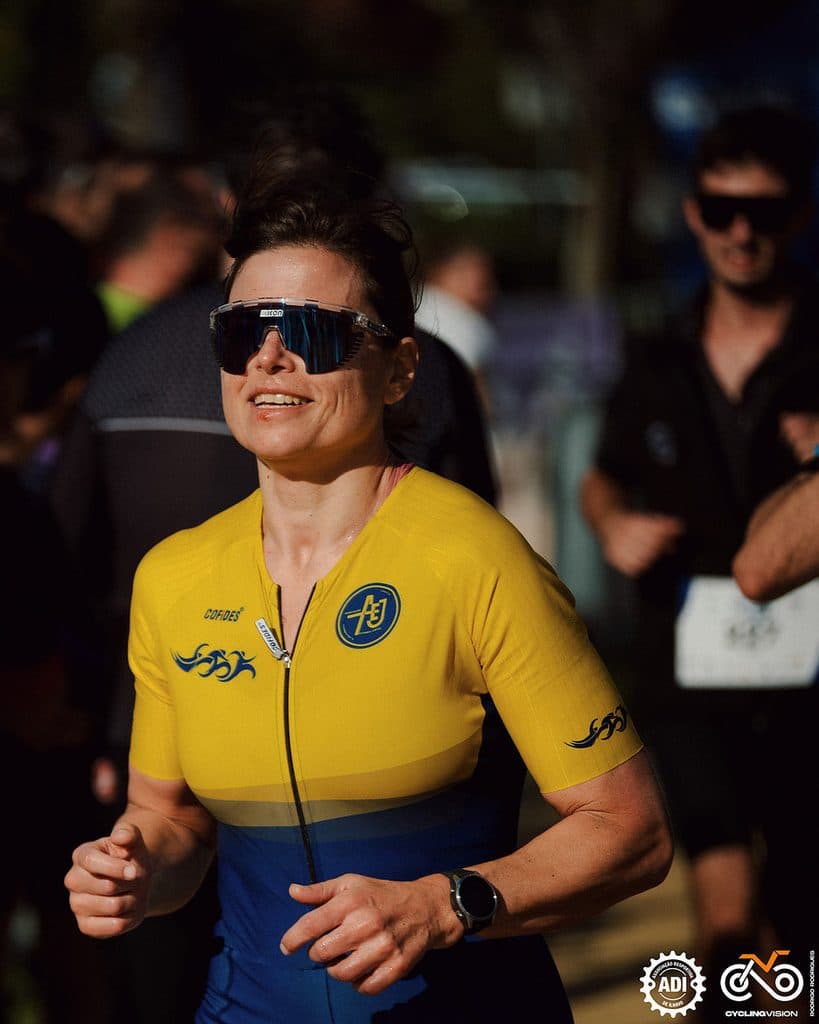 Atleta com o dorsal 214